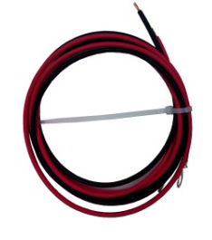 Wire for charge-controller-to-battery. Wire for charge-controller-to-battery.