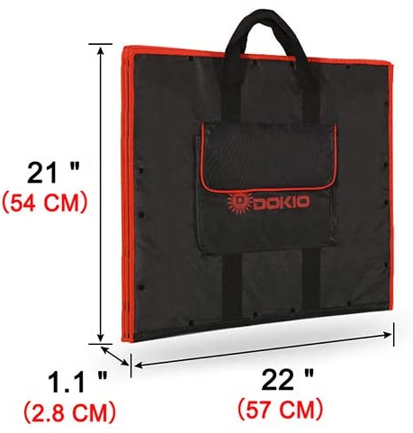 150 Watt folding solar panel folded 150 Watt folding solar panel folded