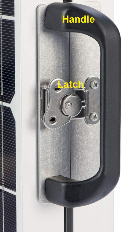 180W Carry Handle and Butterfly Latch 180W Carry Handle and Butterfly Latch
