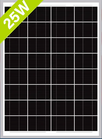25 Watt Newpowa Solar Panel