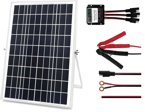 30W Watt 12V Solar Panel Kit Mono Module Marine Home Battery Charger