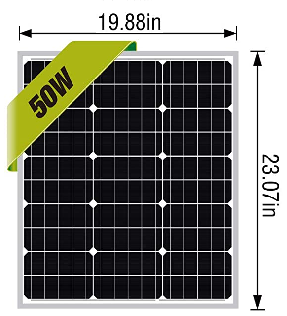 NewPowa 50 Watt Solar Panel to be Generating Highly Effective.