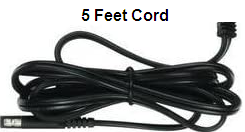 5 Feet cord from panel
