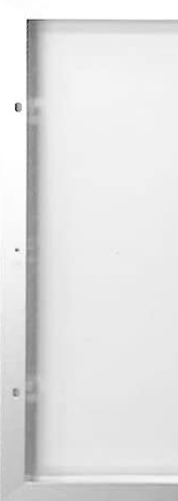 Frame with pre-drilled holes Frame with pre-drilled holes