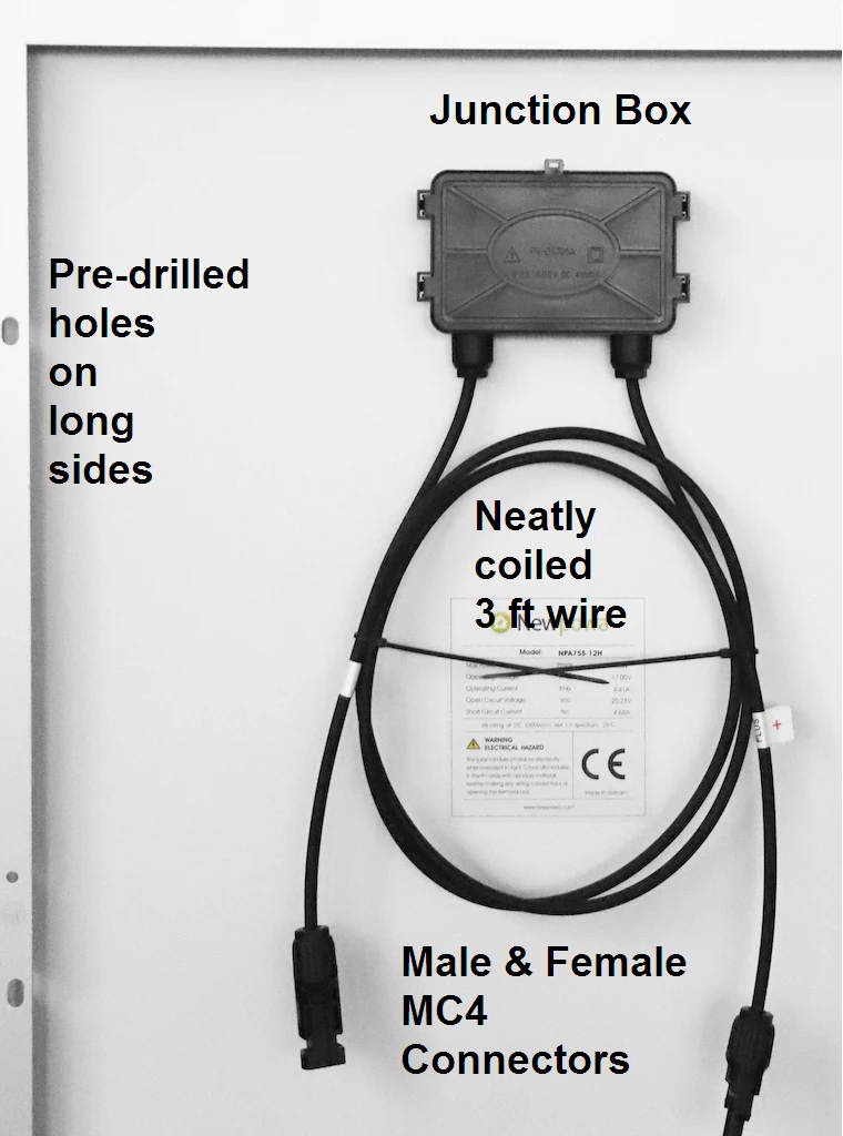 Backside with Junction Box