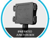 IP65 Rated Junction Box. IP65 Rated Junction Box.