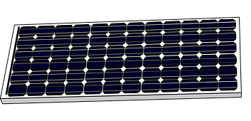 Monocrystalline solar panel